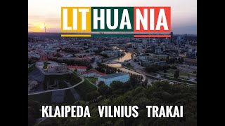Lithuania Travel 2020 (Klaipeda, Trakai and Vilnius Drone Views!)