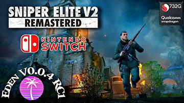 Sniper Elite V2 Remastered (HD) Gameplay | New Eden (Switch) Emulator Android | Switch, PC, PS4, PS5