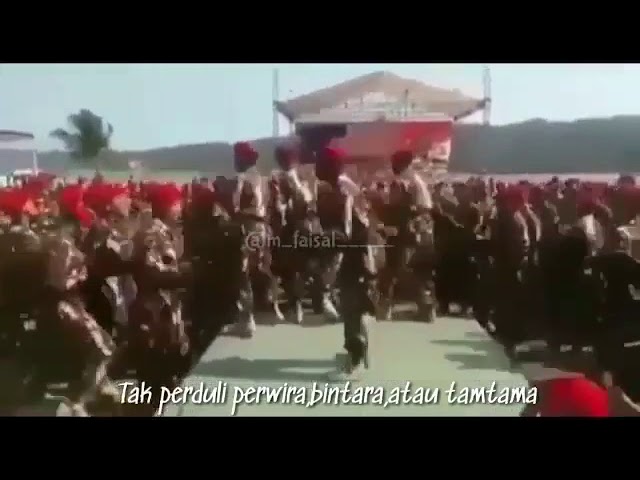 Yel yel kopassus|| versi lagu iwan fals *serdadu* class=