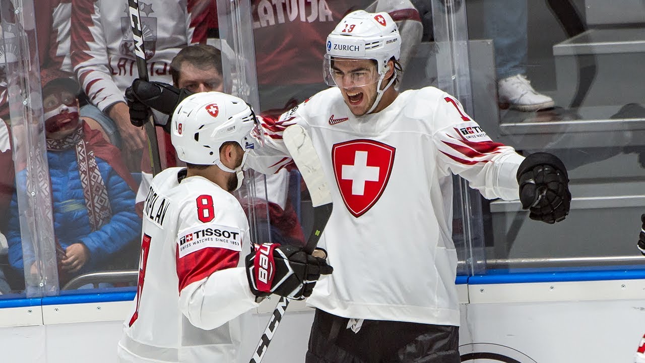 Nico Hischier has been named to Team Switzerland's Men's World