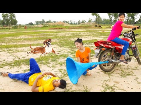 Very Special Trending Funny Video 2025 😂 Amazing Comedy Video 2025 Episode 328 By Bindas Funny Smile