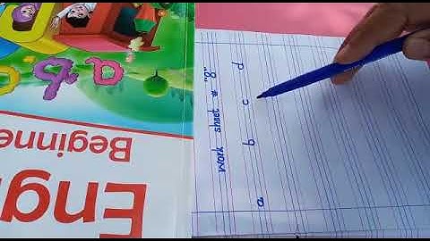 Class Nursery English Lecture-8 Afaq Sun Series