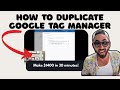 Copy and Paste GTM, Analytics Tracking & Adwords In 5 Minutes
