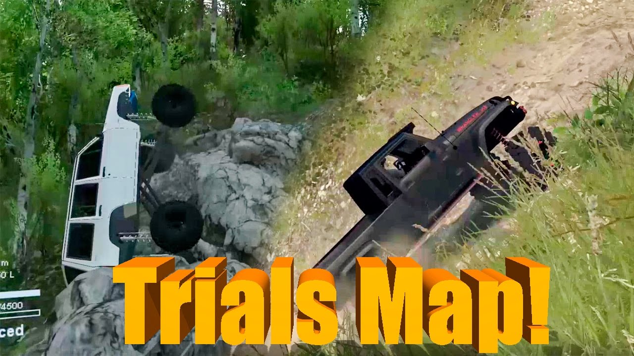 Spin Tires NEW Hardest Map? Trials Course!