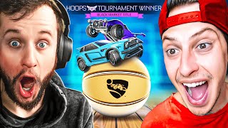 I showed CIZZORZ what PRO HOOPS TOURNAMENTS look like in Rocket League!