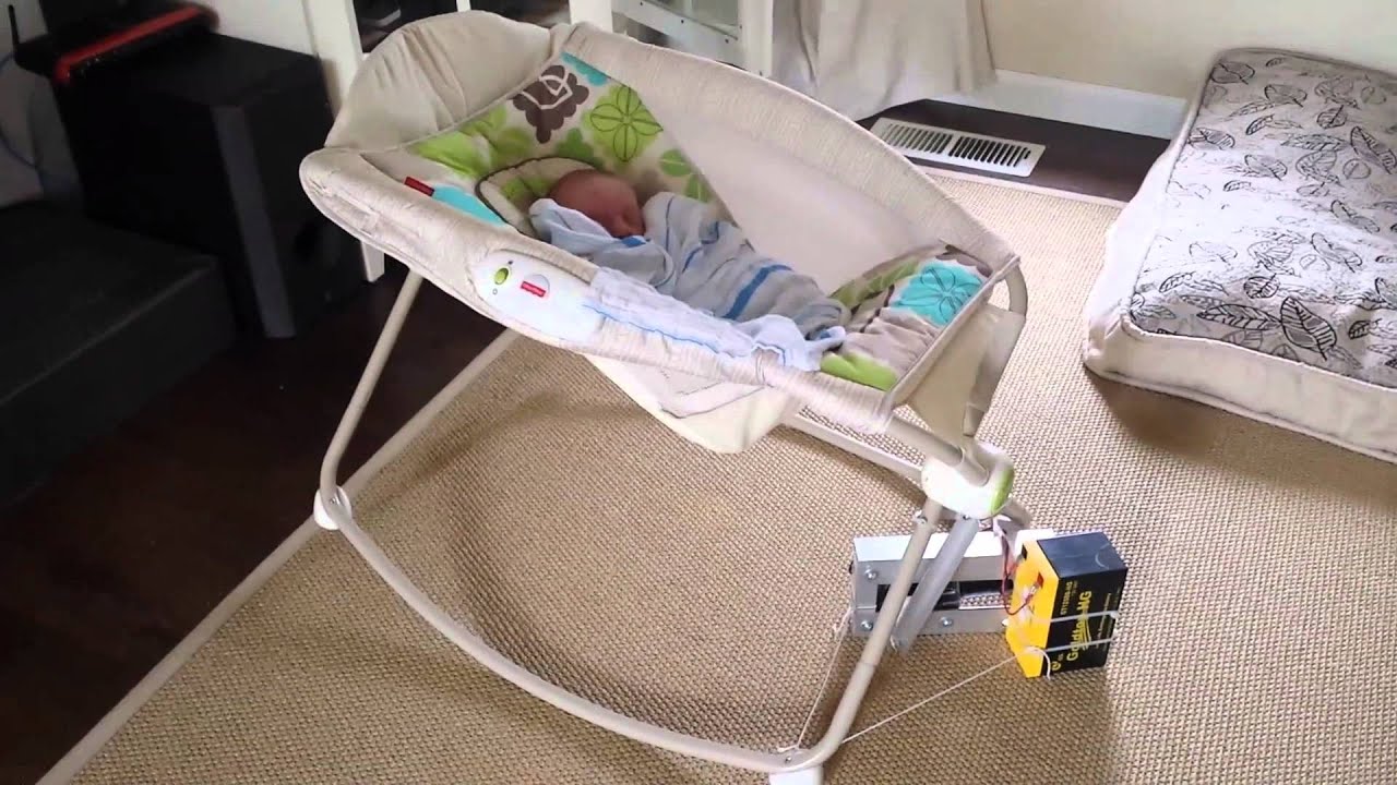 Motorized Baby Rocker - YouTube