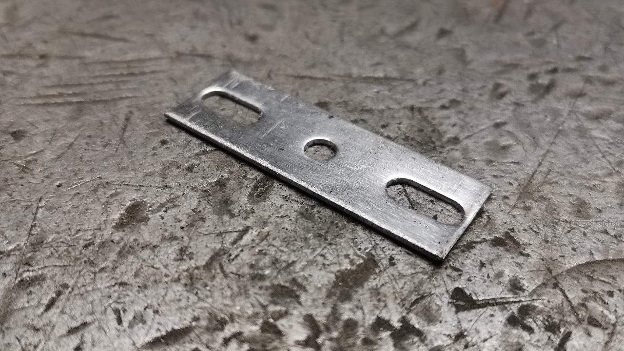 Штамп для вырубки алюминиевой детали