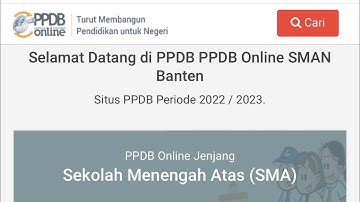 Pengumuman Hasil Seleksi Jalur Zonasi PPDB 2022 || Kab.Tangerang, Kota Tangerang & Tangerang Selatan