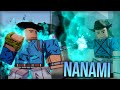 Using nanami in different roblox anime games