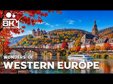 Wonders of Western Europe - Historic Cities, Alps & Beautiful Coastal Views | Travel Documentary 4K