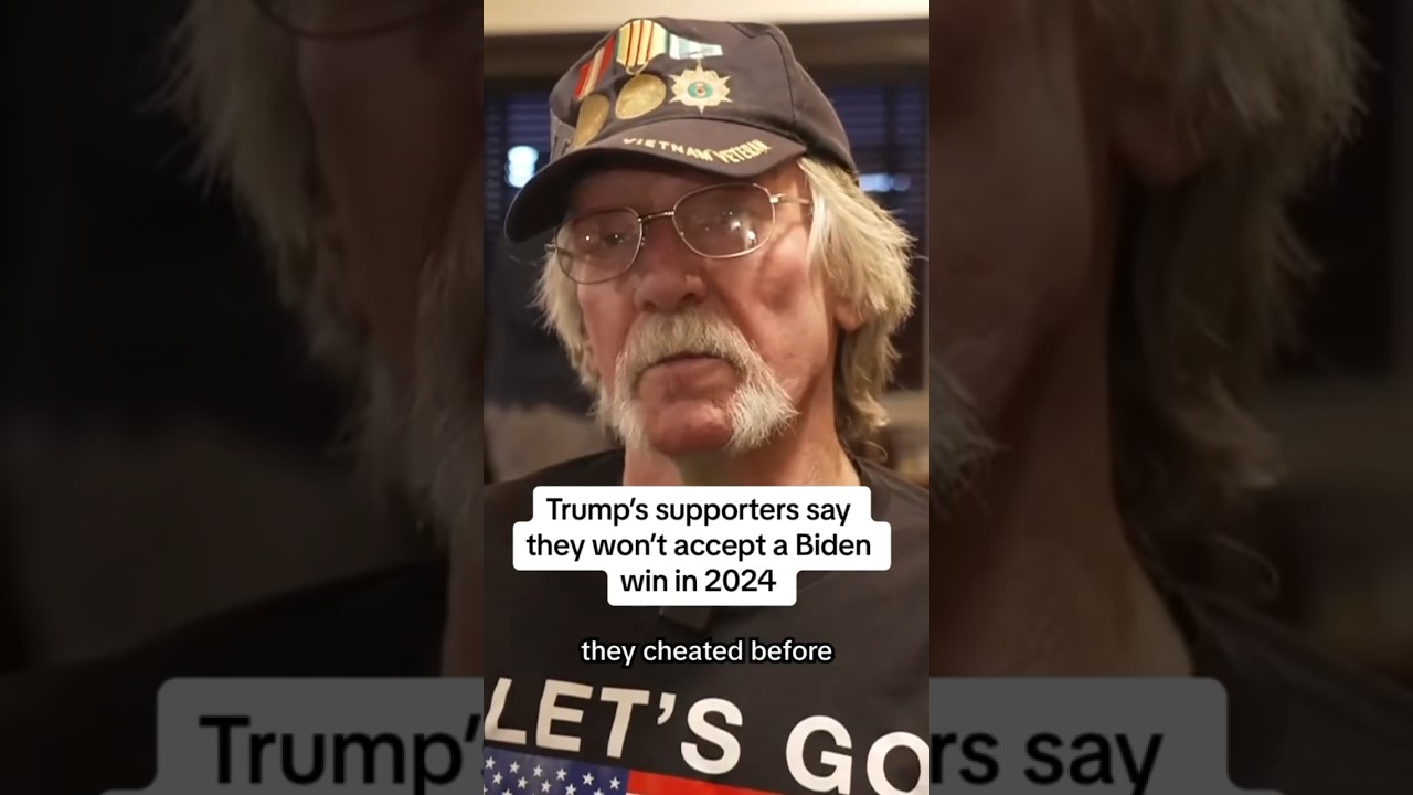 Trump’s supporters say they won’t accept a Biden win in 2024 Trump’s supporters say they won’t accept a Biden win in 2024