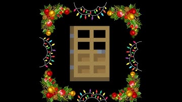 Recipe 123: Oak Door/Crafting Recipe Tutorial #minecraftcraftingrecipes