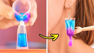 Easy Epoxy Resin \& Clay Crafts ideas 🎁🌈