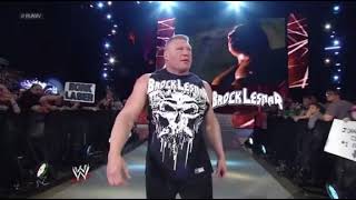 Brock Lesnar Entrance April 30 2012