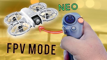 DJI NEO unleashed in FPV MODE.. this is BETTER than I expected!