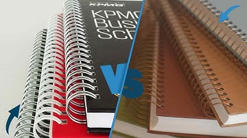 Wire Binding vs Spiral Binding: Which is Better for Your Documents?