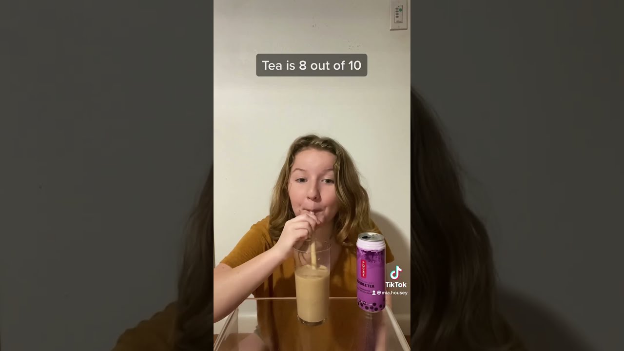 ASMR Canned Taro Boba