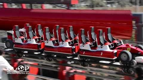 Red Force Rollback - Ferrari Land - Port Aventura World - Red Force Off Ride