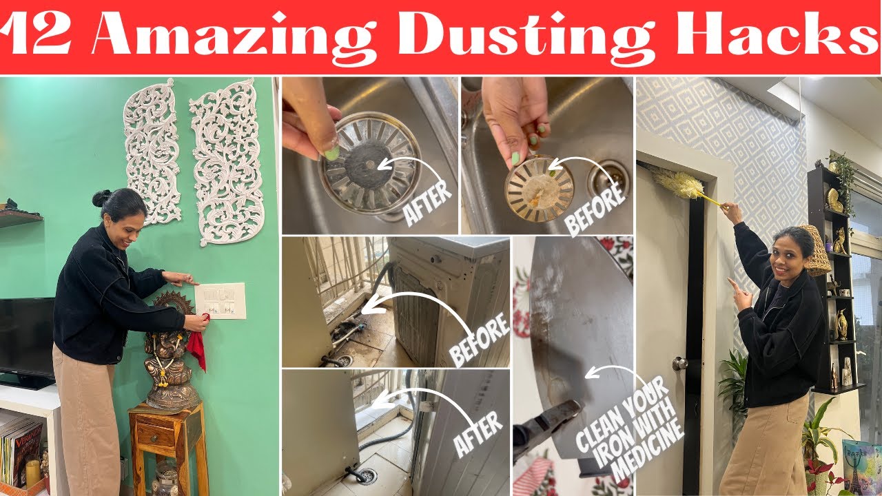 12 NEW & GENIUS Home Cleaning Hacks that Changed my HOME ...