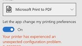 konvergens Modtager repertoire How To Fix or Resolve Printer Configuration Error 0X8007007e in Windows 10  - YouTube