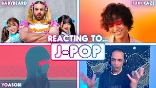 American Reacts to J-Pop for the First Time | YOASOBI, BABYBEARD, Fujii Kaze [J-Pop Reaction]