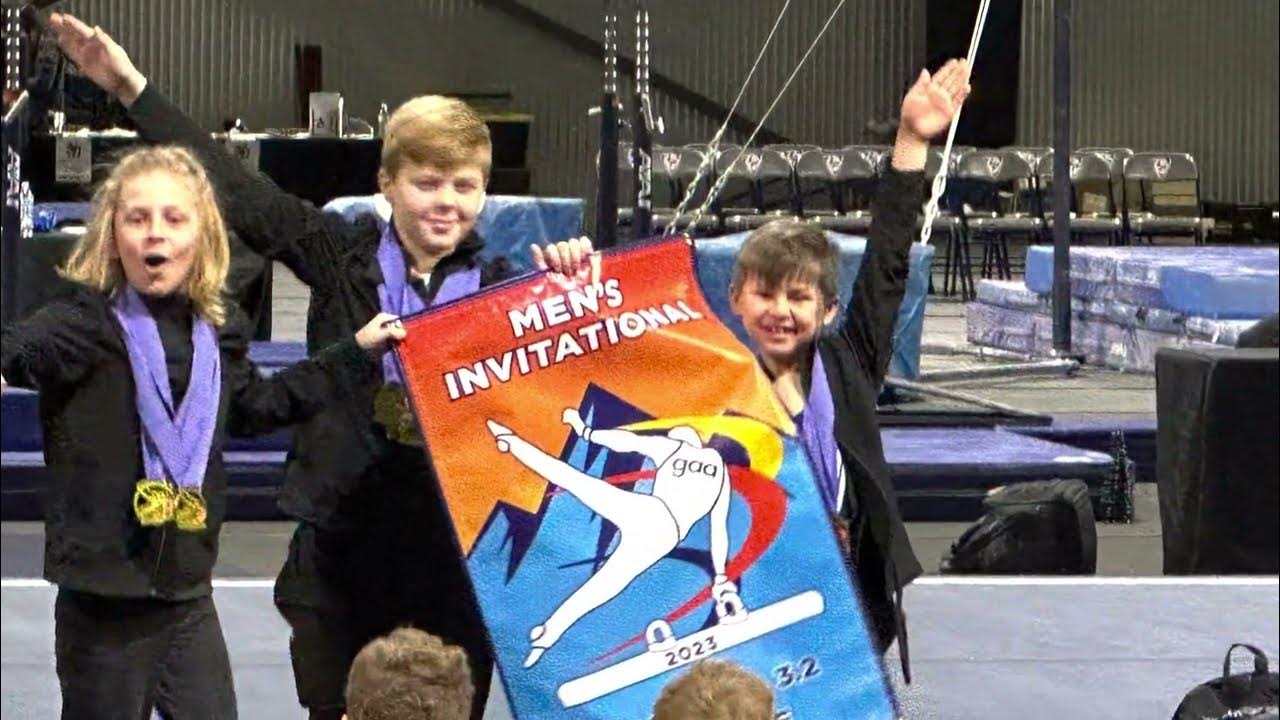 GAA invitational boys gymnastics meet 2023 YouTube