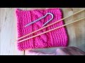 How to Knit a Cable