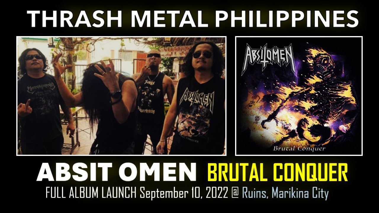 [4K HDR] ABSIT OMEN | BRUTAL CONQUER - FULL ALBUM LAUNCH LIVE & EMMAN TADENA'S BENEFIT RECOVERY GIG