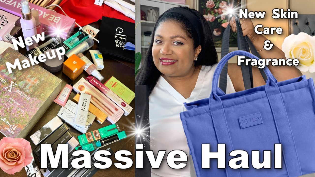 New in Beauty! Huge haul: Makeup, Skin care & Fragrance