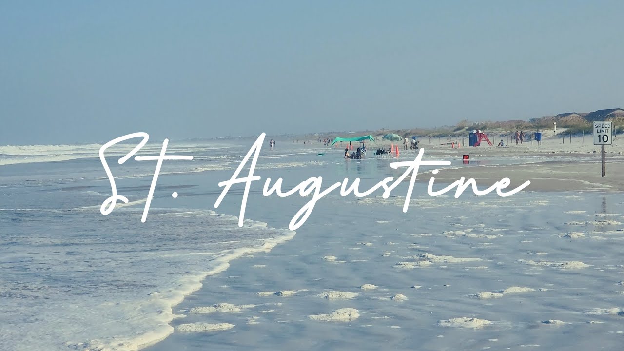 St. Augustine of Floride in summer: Butler beach, Castillo de San ...
