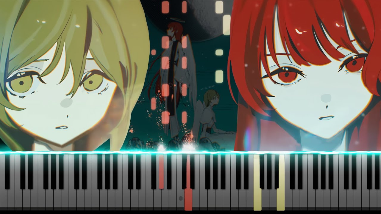 We Call it Deity「それを僕らは神様と呼ぶ 」- Tsukuyomi / Yurry Canon (Piano Synthesia)