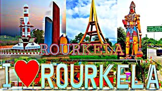 ROURKELA STEEL CITY // ROURKELA SMART CITY drone view of Rourkela   4k video @ashritxess