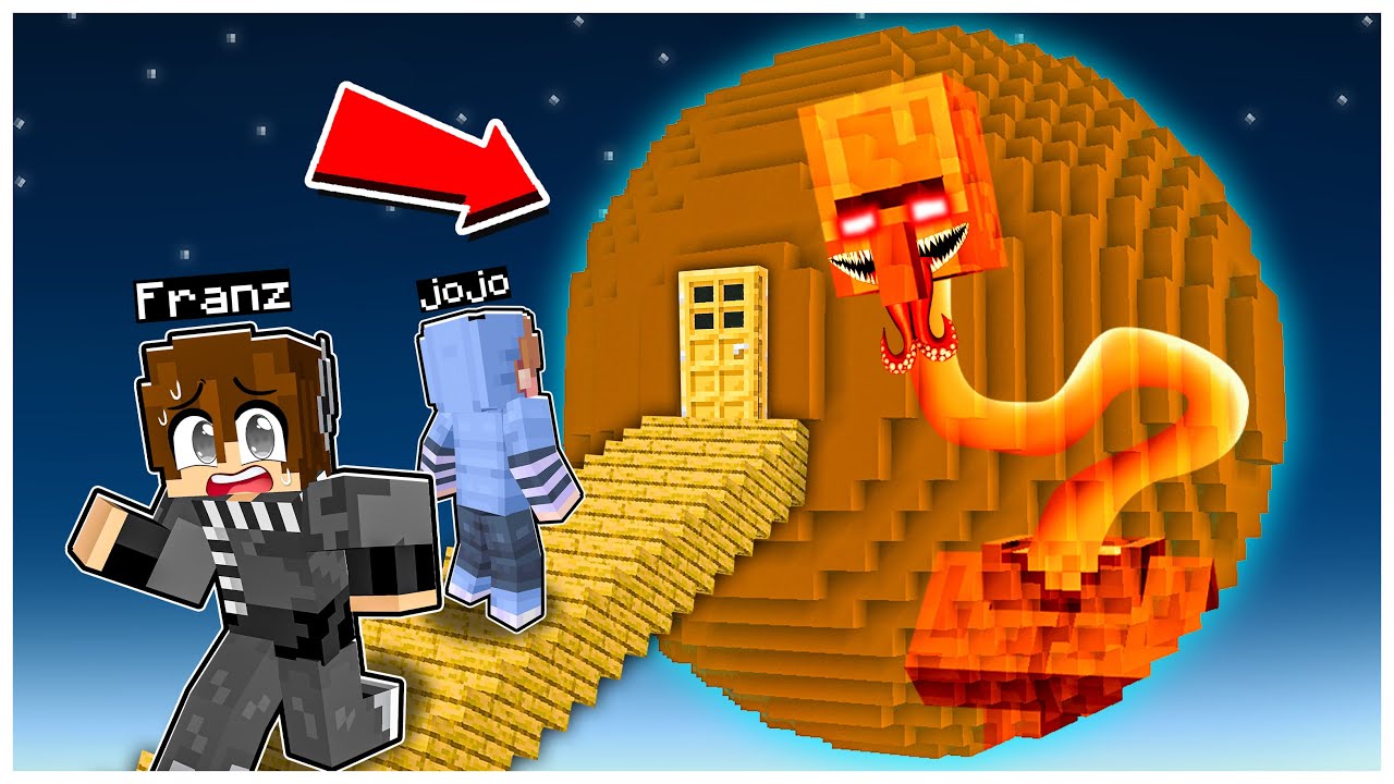 FRANZ & JOJO MENEMUKAN PLANET MISTERIUS VILLAGER LEHER PANJANG di MINECRAFT