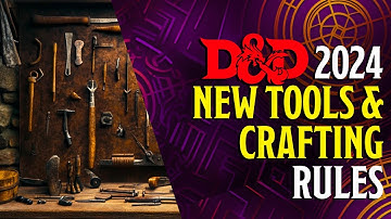 2024 D&D Handbook: New Tools and Crafting Rules Revealed