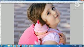 Photo cutting in Photoshop 7.0 Kannada | Photo editing screenshot 4