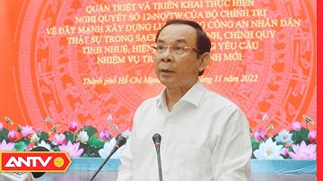 Thành ủy TPHCM triển khai thực hiện Nghị quyết số 12-NQ/TW của Bộ Chính trị | ANTV
