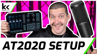 GoXLR & Audio Technica AT2020 Setup | Best Mic Settings