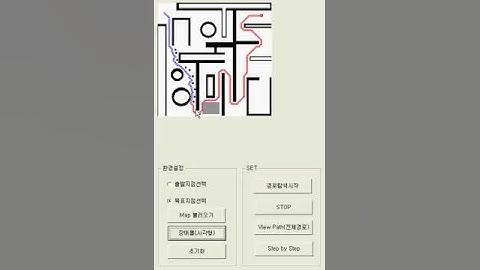 A* dynamic path planning Demo1