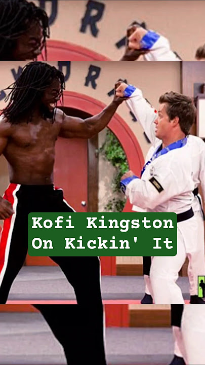 Kofi Kingston Played HIMSELF On Kickin' It #shorts #disney #memes