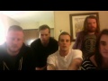 Live Google Hangout with The Maine