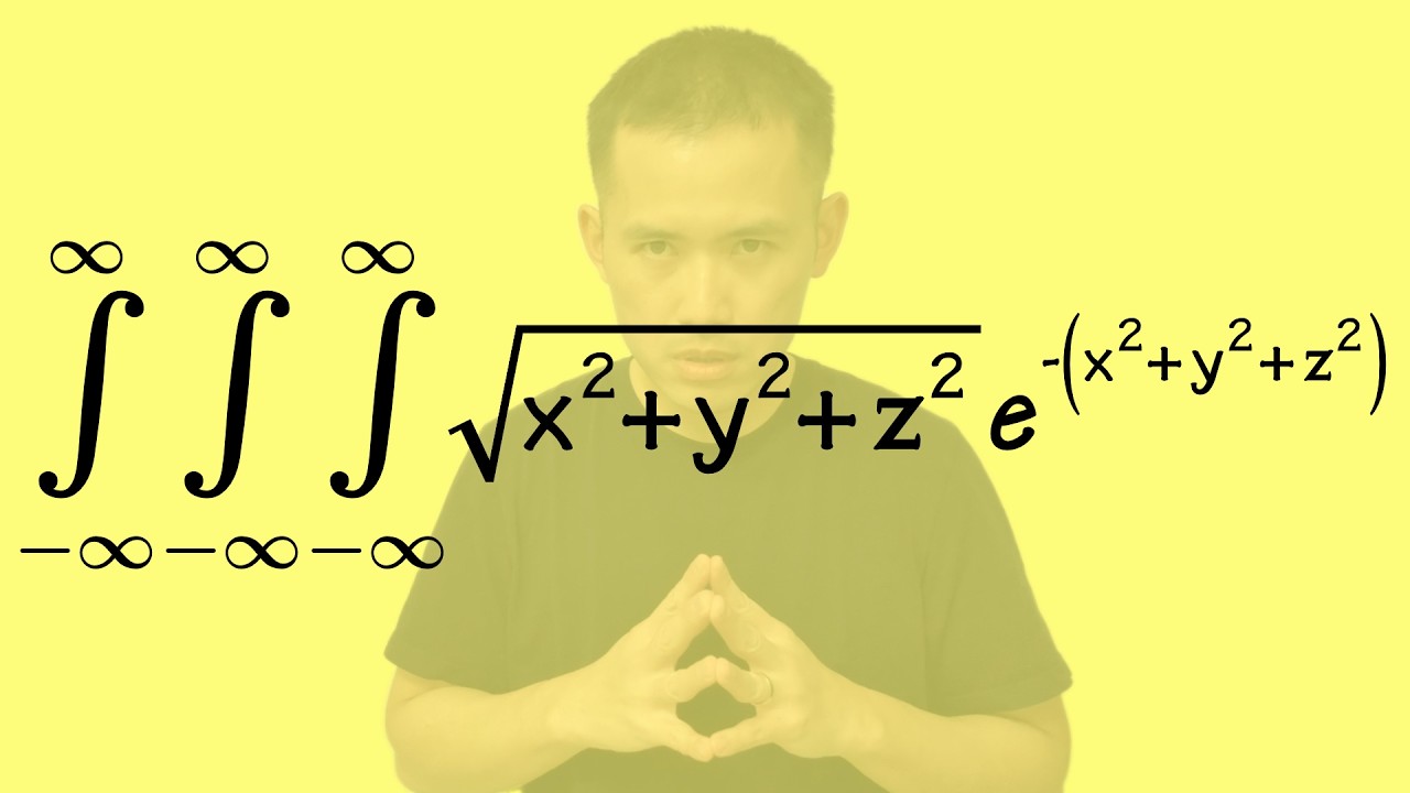 我的第一個三重瑕積分