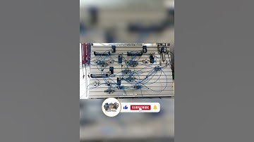 Cascade method | 3 cylinders | A+B+C+A-B-C- Sequence Pneumatic circuit.