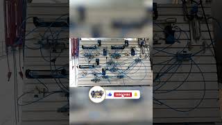 Cascade method | 3 cylinders | A+B+C+A-B-C- Sequence Pneumatic circuit.