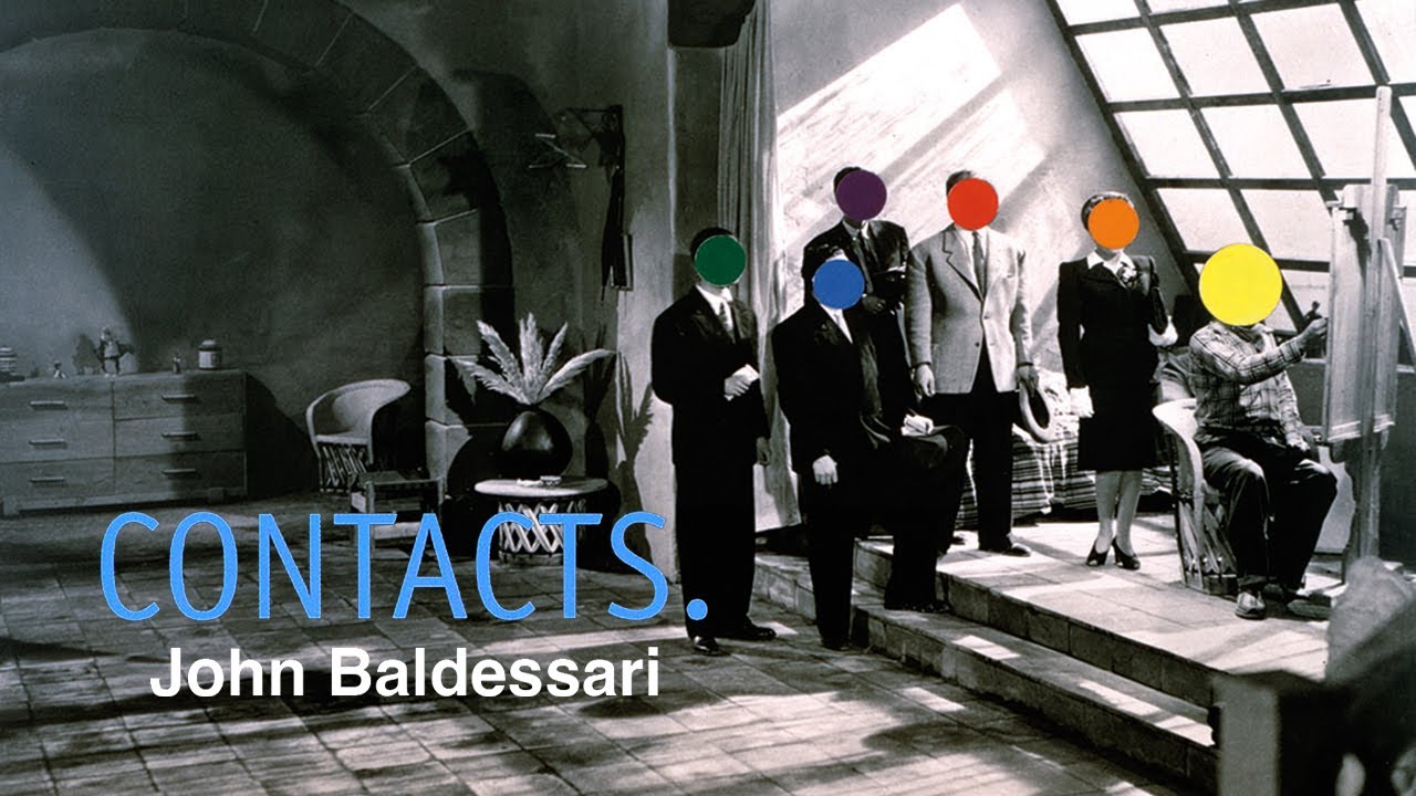 Джон Балдессари: Коллекция контактов (2002), история фотографий