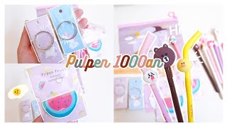 Unboxing Karakter Pen Pulpen Murah Shopee Shopee Haul Stationery Sticky Note