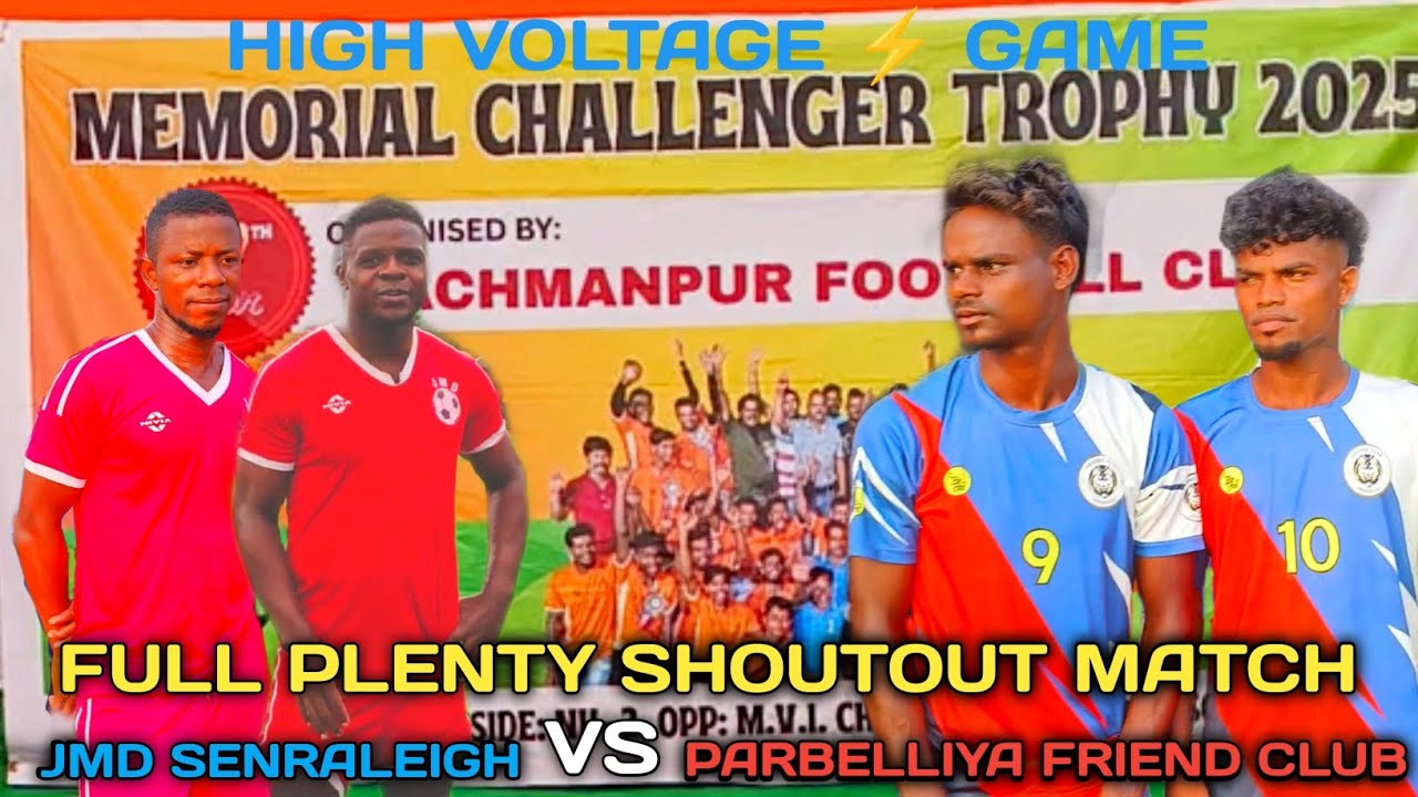 Jmd senraleigh vs parbelliya friend club full plenty shoutout match || rohit bauri live ||