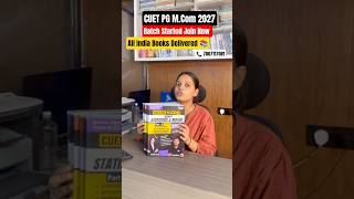 CUET PG M.Com 2027 | Batch Started online Offline All India Delivered Books #cuetpgmcom2027 #bhu