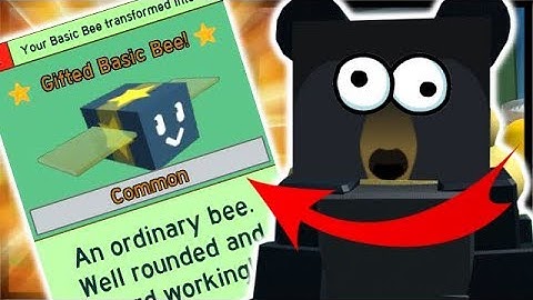 SUPER *OP* GIFTED BASIC BEE STAR TREAT! | Roblox Bee Swarm Simulator