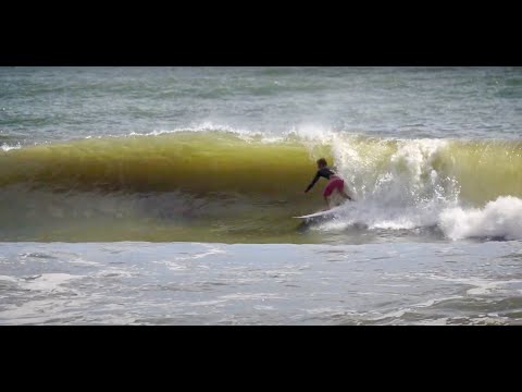 Surfing Hurricane Teddy