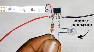 How To Make Magnetic ON\OFF Switch with LED Indicator | Creative Life On